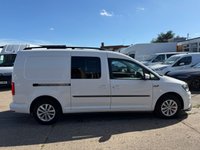 USED 2020 70 VOLKSWAGEN CADDY MAXI 2.0 TDI C20 HIGHLINE DSG LWB 100BHP. 96K MLS. AC. SENSORS. FINANCE. PX. AC. SATNAV. DSG AUTO HIGHLINE. EURO 6. FINANCE. PX