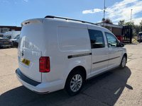 USED 2020 70 VOLKSWAGEN CADDY MAXI 2.0 TDI C20 HIGHLINE DSG LWB 100BHP. 96K MLS. AC. SENSORS. FINANCE. PX. AC. SATNAV. DSG AUTO HIGHLINE. EURO 6. FINANCE. PX
