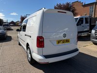 USED 2020 70 VOLKSWAGEN CADDY MAXI 2.0 TDI C20 HIGHLINE DSG LWB 100BHP. 96K MLS. AC. SENSORS. FINANCE. PX. AC. SATNAV. DSG AUTO HIGHLINE. EURO 6. FINANCE. PX