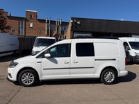 USED 2020 70 VOLKSWAGEN CADDY MAXI 2.0 TDI C20 HIGHLINE DSG LWB 100BHP. 96K MLS. AC. SENSORS. FINANCE. PX. AC. SATNAV. DSG AUTO HIGHLINE. EURO 6. FINANCE. PX
