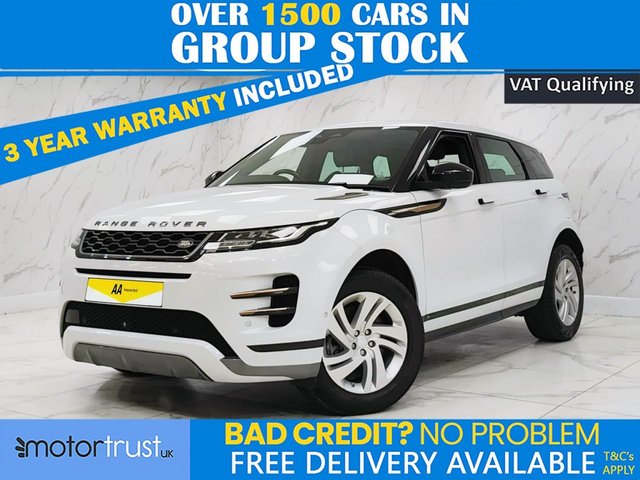View our LAND ROVER RANGE ROVER EVOQUE