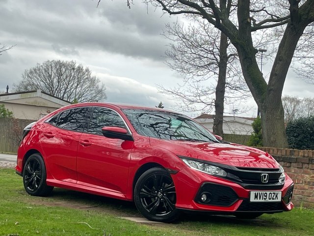 2019 HONDA CIVIC 1.0 VTEC TURBO SR HATCHBACK 5DR PETROL MANUAL EURO 6 S S... photo