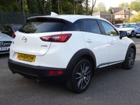 USED 2017 67 MAZDA CX-3 2.0 SKYACTIV-G Sport Nav 5d 4WD 150 S/S SAT NAV, HEAD-UP DISPLAY, REVERSING CAMERA, APPLE CARPLAY / ANDROID AUTO, HEATED SEATS & STEERING WHEEL, BOSE SOUND SYSTEM, REAR PARKING SENSORS, CRUISE CONTROL & SPEED LIMITER, LANE DEPARTURE WARNING SYSTEM, BLACK PART LEATHER INTERIOR, KEYLESS ENTRY & START, 18 INCH ALLOY WHEELS, PRIVACY GLASS, DAB RADIO, BLUETOOTH, RAIN & LIGHT SENSORS, MANUAL 6 SPEED, 4X4, ELECTRIC FOLDING HEATED DOOR MIRRORS, AUTOMATIC CLIMATE CONTROL AIR CON, HILL HOLD ASSIST, 2 x USB PORTS, ISO FIX, SERVICE HISTORY