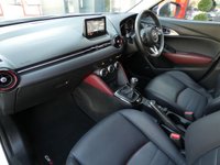 USED 2017 67 MAZDA CX-3 2.0 SKYACTIV-G Sport Nav 5d 4WD 150 S/S SAT NAV, HEAD-UP DISPLAY, REVERSING CAMERA, APPLE CARPLAY / ANDROID AUTO, HEATED SEATS & STEERING WHEEL, BOSE SOUND SYSTEM, REAR PARKING SENSORS, CRUISE CONTROL & SPEED LIMITER, LANE DEPARTURE WARNING SYSTEM, BLACK PART LEATHER INTERIOR, KEYLESS ENTRY & START, 18 INCH ALLOY WHEELS, PRIVACY GLASS, DAB RADIO, BLUETOOTH, RAIN & LIGHT SENSORS, MANUAL 6 SPEED, 4X4, ELECTRIC FOLDING HEATED DOOR MIRRORS, AUTOMATIC CLIMATE CONTROL AIR CON, HILL HOLD ASSIST, 2 x USB PORTS, ISO FIX, SERVICE HISTORY