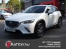 USED 2017 67 MAZDA CX-3 2.0 SKYACTIV-G Sport Nav 5d 4WD 150 S/S SAT NAV, HEAD-UP DISPLAY, REVERSING CAMERA, APPLE CARPLAY / ANDROID AUTO, HEATED SEATS & STEERING WHEEL, BOSE SOUND SYSTEM, REAR PARKING SENSORS, CRUISE CONTROL & SPEED LIMITER, LANE DEPARTURE WARNING SYSTEM, BLACK PART LEATHER INTERIOR, KEYLESS ENTRY & START, 18 INCH ALLOY WHEELS, PRIVACY GLASS, DAB RADIO, BLUETOOTH, RAIN & LIGHT SENSORS, MANUAL 6 SPEED, 4X4, ELECTRIC FOLDING HEATED DOOR MIRRORS, AUTOMATIC CLIMATE CONTROL AIR CON, HILL HOLD ASSIST, 2 x USB PORTS, ISO FIX, SERVICE HISTORY