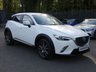USED 2017 67 MAZDA CX-3 2.0 SKYACTIV-G Sport Nav 5d 4WD 150 S/S SAT NAV, HEAD-UP DISPLAY, REVERSING CAMERA, APPLE CARPLAY / ANDROID AUTO, HEATED SEATS & STEERING WHEEL, BOSE SOUND SYSTEM, REAR PARKING SENSORS, CRUISE CONTROL & SPEED LIMITER, LANE DEPARTURE WARNING SYSTEM, BLACK PART LEATHER INTERIOR, KEYLESS ENTRY & START, 18 INCH ALLOY WHEELS, PRIVACY GLASS, DAB RADIO, BLUETOOTH, RAIN & LIGHT SENSORS, MANUAL 6 SPEED, 4X4, ELECTRIC FOLDING HEATED DOOR MIRRORS, AUTOMATIC CLIMATE CONTROL AIR CON, HILL HOLD ASSIST, 2 x USB PORTS, ISO FIX, SERVICE HISTORY