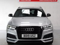 USED 2019 19 AUDI Q3 2.0 TDI Black Edition SUV 5dr Diesel Manual Euro 6 (s/s) (150 ps) SAT NAV-BOSE SOUND-19" ALLOYS