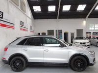 USED 2019 19 AUDI Q3 2.0 TDI Black Edition SUV 5dr Diesel Manual Euro 6 (s/s) (150 ps) SAT NAV-BOSE SOUND-19" ALLOYS
