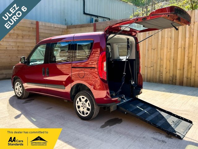 View our Fiat Doblo 4 Seat Wheelchair Accessible Disabled Access Vehicle WAV