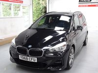 USED 2018 68 BMW 2 Series GRAN TOURER 2.0 220d M Sport MPV 5dr Diesel Auto xDrive Euro 6 (s/s) (190 ps) 7 SEATS-SAT NAV-HTD SEATS