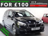 USED 2018 68 BMW 2 Series GRAN TOURER 2.0 220d M Sport MPV 5dr Diesel Auto xDrive Euro 6 (s/s) (190 ps) 7 SEATS-SAT NAV-HTD SEATS