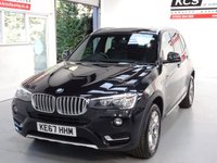 USED 2017 67 BMW X3 2.0 20d xLine SUV 5dr Diesel Auto xDrive Euro 6 (s/s) (190 ps) PRO NAV-PAN ROOF-ELEC SEATS