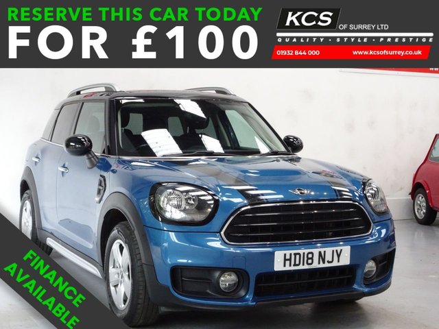 View our MINI Countryman 1.5 Cooper SUV 5dr Petrol Manual Euro 6 (s/s) (136 ps)