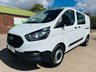 USED 2020 20 FORD TRANSIT CUSTOM 2.0 320 EcoBlue Leader Crew Van Double Cab 5dr Diesel Manual L2 H1 Euro 6 (s/s) (130 ps) 