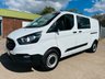 USED 2020 20 FORD TRANSIT CUSTOM 2.0 320 EcoBlue Leader Crew Van Double Cab 5dr Diesel Manual L2 H1 Euro 6 (s/s) (130 ps) 