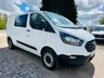 USED 2020 20 FORD TRANSIT CUSTOM 2.0 320 EcoBlue Leader Crew Van Double Cab 5dr Diesel Manual L2 H1 Euro 6 (s/s) (130 ps) 