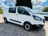 USED 2020 20 FORD TRANSIT CUSTOM 2.0 320 EcoBlue Leader Crew Van Double Cab 5dr Diesel Manual L2 H1 Euro 6 (s/s) (130 ps) 