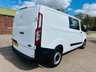 USED 2020 20 FORD TRANSIT CUSTOM 2.0 320 EcoBlue Leader Crew Van Double Cab 5dr Diesel Manual L2 H1 Euro 6 (s/s) (130 ps) 