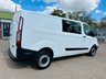 USED 2020 20 FORD TRANSIT CUSTOM 2.0 320 EcoBlue Leader Crew Van Double Cab 5dr Diesel Manual L2 H1 Euro 6 (s/s) (130 ps) 