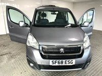 USED 2018 68 PEUGEOT PARTNER TEPEE 1.6 BlueHDi Allure MPV 5dr Diesel Manual Euro 6 (s/s) (100 ps) WHEELCHAIR ACCESSIBLE WITH 4 SEATS