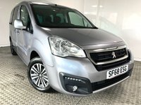 USED 2018 68 PEUGEOT PARTNER TEPEE 1.6 BlueHDi Allure MPV 5dr Diesel Manual Euro 6 (s/s) (100 ps) WHEELCHAIR ACCESSIBLE WITH 4 SEATS