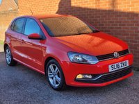 USED 2016 16 VOLKSWAGEN POLO 1.0 BlueMotion Tech Match Hatchback 5dr Petrol Manual Euro 6 (s/s) (60 ps) 