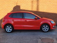 USED 2016 16 VOLKSWAGEN POLO 1.0 BlueMotion Tech Match Hatchback 5dr Petrol Manual Euro 6 (s/s) (60 ps) 