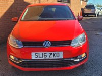 USED 2016 16 VOLKSWAGEN POLO 1.0 BlueMotion Tech Match Hatchback 5dr Petrol Manual Euro 6 (s/s) (60 ps) 
