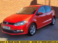 USED 2016 16 VOLKSWAGEN POLO 1.0 BlueMotion Tech Match Hatchback 5dr Petrol Manual Euro 6 (s/s) (60 ps) 
