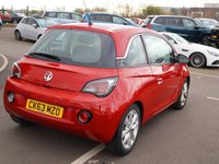 USED 2013 63 VAUXHALL ADAM 1.4 16v JAM Hatchback 3dr Petrol Manual Euro 5 (100 ps) * LOWER MILEAGE GOLDEN OLDIE *
