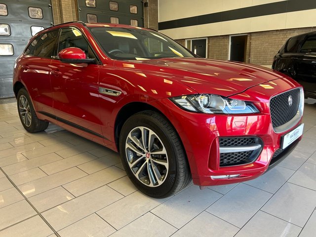 View our Jaguar F-Pace 2.0 D180 R-Sport SUV 5dr Diesel Auto AWD Euro 6 (s/s) (180 ps)