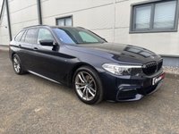 USED 2019 69 BMW 5 SERIES 2.0 520d M Sport Touring 5dr Diesel Auto Euro 6 (s/s) (190 ps) ELECTRIC MOVING LEATHER SEATS
