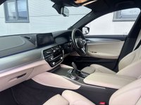 USED 2019 69 BMW 5 SERIES 2.0 520d M Sport Touring 5dr Diesel Auto Euro 6 (s/s) (190 ps) ELECTRIC MOVING LEATHER SEATS