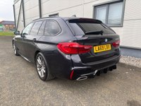 USED 2019 69 BMW 5 SERIES 2.0 520d M Sport Touring 5dr Diesel Auto Euro 6 (s/s) (190 ps) ELECTRIC MOVING LEATHER SEATS