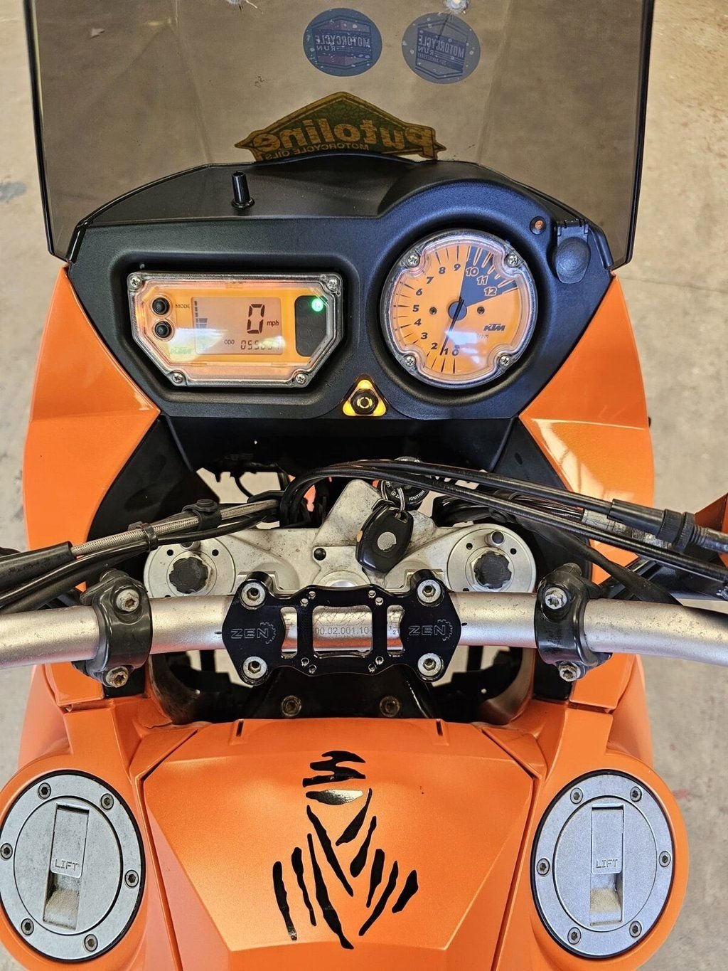 USED 2008 08 KTM 990 ADVENTURE 999cc 1 PREV OWNER FULL KTM PANNIER KIT