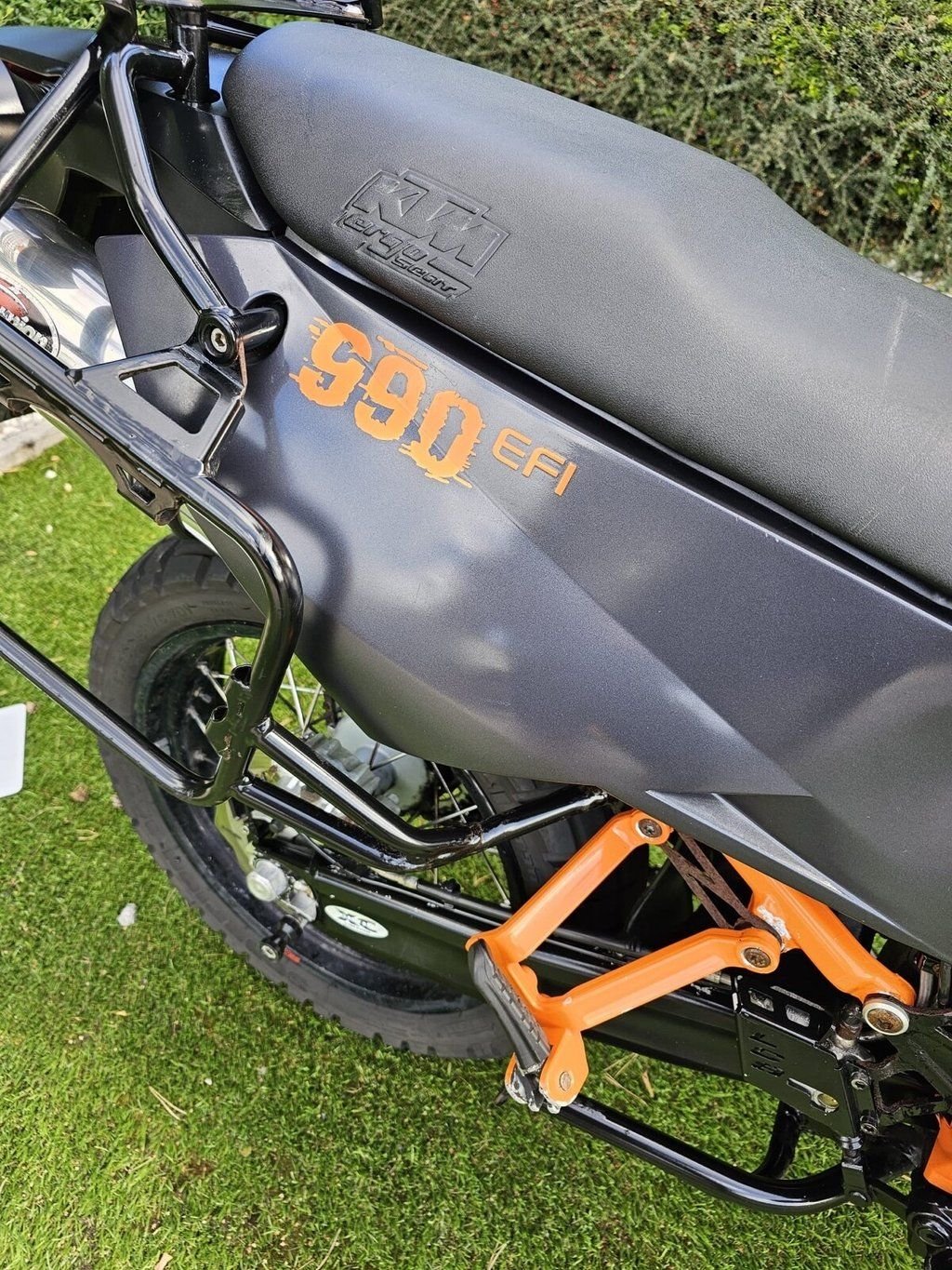 USED 2008 08 KTM 990 ADVENTURE 999cc 1 PREV OWNER FULL KTM PANNIER KIT