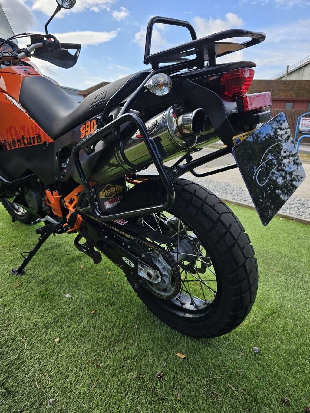 USED 2008 08 KTM 990 ADVENTURE 999cc 1 PREV OWNER FULL KTM PANNIER KIT