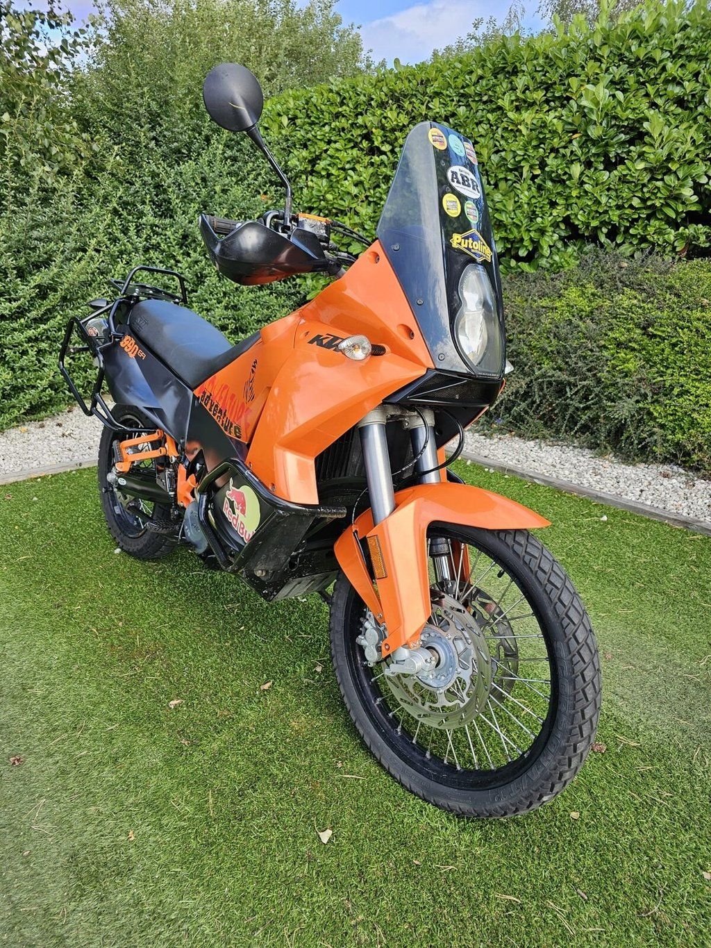 USED 2008 08 KTM 990 ADVENTURE 999cc 1 PREV OWNER FULL KTM PANNIER KIT
