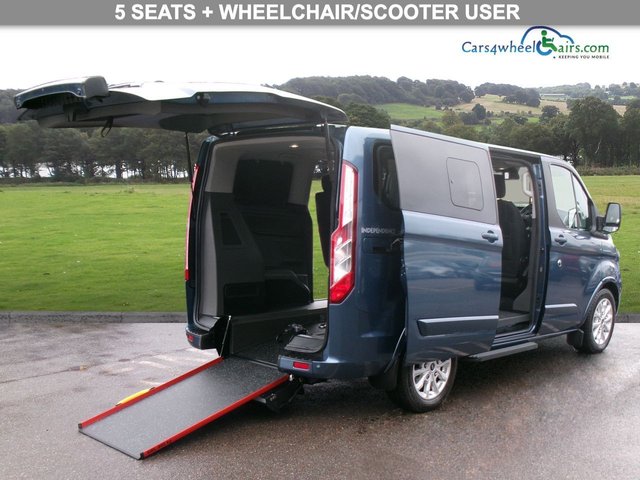 View our Ford Tourneo Custom 2.0 320 EcoBlue Titanium Minibus Double Cab 5dr Diesel Manual L1 Euro 6 (s/s) (130 ps)