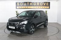 USED 2018 67 PEUGEOT 3008 1.6 BlueHDi Allure SUV 5dr Diesel Manual Euro 6 (s/s) (120 ps) ** EXTENDED WARRANTIES AVAILABLE **