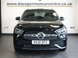 USED 2021 21 MERCEDES-BENZ GLA 2.0 GLA220d AMG Line SUV 5dr Diesel 8G-DCT 4MATIC Euro 6 (s/s) (190 ps) BEAUTIFUL, NEW SHAPE  MERCEDES SUV - COMES WITH A FULL SERVICE HISTORY + VIRTUAL COCKPIT DIGITAL DASH DISPLAY + SATELLITE NAVIGATION + REAR VIEW CAMERA + BLUETOOTH PHONE AND MEDIA CONNECTIVITY + APPS CONTROL + AUTOMATIC LED HEADLIGHTS + CRUISE CONTROL + AIR CONDITIONED CLIMATE CONTROL + AUTOMATIC LED HEADLIGHTS + LED DAY TIME RUNNING LIGHTS + ECO STOP START SYSTEM + SELECTABLE DRIVING MODES + AUTOMATIC WIPERS WITH RAIN SENSOR + LEATHER MULTIFUNCTIONAL STEERING WHEEL + ELECTRIC HEATED DOOR MIRRO