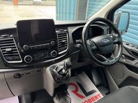 USED 2022 22 FORD TRANSIT CUSTOM GREY 300 ECOBLUE LIMITED PANEL VAN, 2.0, L2, H1, EURO 6, 130PS (FG22 XGS) Delivery and Finance available. 25+ years in business. RAC Approved Dealer