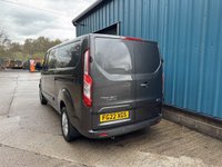USED 2022 22 FORD TRANSIT CUSTOM GREY 300 ECOBLUE LIMITED PANEL VAN, 2.0, L2, H1, EURO 6, 130PS (FG22 XGS) Delivery and Finance available. 25+ years in business. RAC Approved Dealer