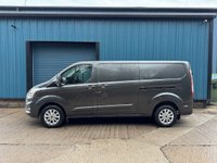 USED 2022 22 FORD TRANSIT CUSTOM GREY 300 ECOBLUE LIMITED PANEL VAN, 2.0, L2, H1, EURO 6, 130PS (FG22 XGS) Delivery and Finance available. 25+ years in business. RAC Approved Dealer