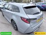USED 2020 70 TOYOTA COROLLA Grey 2.0 VVT-h Design Touring Sports, 74,973 miles, ULEZ compliant, Hybrid auto, 8in Touchscreen, CarPlay/Android Auto, Sat Nav, Rear Camera, A/C. This 2020 Toyota Corolla VVT-h Design boasts an impressive service history with its last service completed on 30th October 2025 at 58,505 miles, offering peace of mind for its next owner. This Euro 6 compliant model features a powerful yet efficient 2.0L petrol hybrid engine, paired with the Design trim for a refined driving experience. You'll also benefit from a 3 month warranty and a 12 month MOT provided on purchase, ensuring roadworthiness.  Experience enhanced comfort and convenience with h