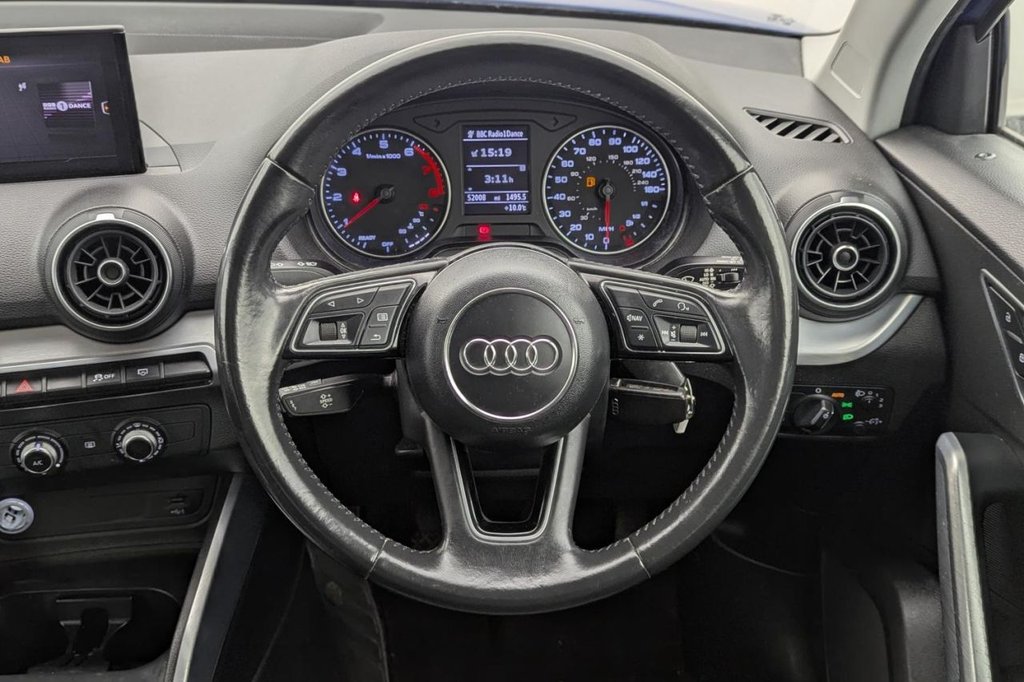 USED 2017 17 AUDI Q2 1.0 TFSI Sport SUV 5dr Petrol Manual Euro 6 (s/s) (116 ps) Sat Nav, Rear Sensors, Cruise