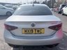 USED 2019 19 ALFA ROMEO GIULIA Grey 2.0T Veloce Euro 6 saloon, 75,150 miles, ULEZ compliant, Automatic, Leather, Sat nav, CarPlay/Android Auto, Climate, Cruise, DAB, 18in Alloys. This 2019 Alfa Romeo Giulia T Veloce offers a compelling blend of performance and technology, presented with a 3 month warranty for your peace of mind. As a Euro 6 compliant vehicle, it features a potent 2.0 litre petrol engine and is equipped with 18 inch dark finish alloy wheels, Bi-Xenon headlamps with LED daytime running lights, and the Convenience Pack which includes keyless entry. Inside, you will find the Alfa Connect 3D Nav 8.8 inch infotainment system, complete with Bluetooth connectivi