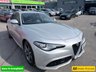 USED 2019 19 ALFA ROMEO GIULIA Grey 2.0T Veloce Euro 6 saloon, 75,150 miles, ULEZ compliant, Automatic, Leather, Sat nav, CarPlay/Android Auto, Climate, Cruise, DAB, 18in Alloys. This 2019 Alfa Romeo Giulia T Veloce offers a compelling blend of performance and technology, presented with a 3 month warranty for your peace of mind. As a Euro 6 compliant vehicle, it features a potent 2.0 litre petrol engine and is equipped with 18 inch dark finish alloy wheels, Bi-Xenon headlamps with LED daytime running lights, and the Convenience Pack which includes keyless entry. Inside, you will find the Alfa Connect 3D Nav 8.8 inch infotainment system, complete with Bluetooth connectivi