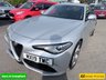 USED 2019 19 ALFA ROMEO GIULIA Grey 2.0T Veloce Euro 6 saloon, 75,150 miles, ULEZ compliant, Automatic, Leather, Sat nav, CarPlay/Android Auto, Climate, Cruise, DAB, 18in Alloys. This 2019 Alfa Romeo Giulia T Veloce offers a compelling blend of performance and technology, presented with a 3 month warranty for your peace of mind. As a Euro 6 compliant vehicle, it features a potent 2.0 litre petrol engine and is equipped with 18 inch dark finish alloy wheels, Bi-Xenon headlamps with LED daytime running lights, and the Convenience Pack which includes keyless entry. Inside, you will find the Alfa Connect 3D Nav 8.8 inch infotainment system, complete with Bluetooth connectivi