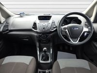 USED 2015 65 FORD ECOSPORT 1.5 Zetec SUV 5dr Petrol Manual 2WD Euro 5 (112 ps) 